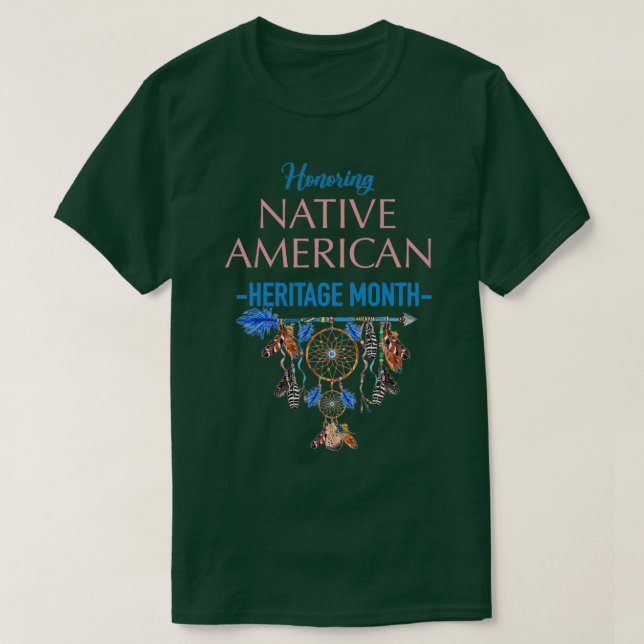 Camiseta Native American Heritage Month gift  (Frente do Design)