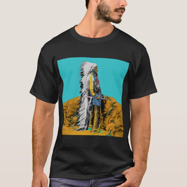 Camiseta Native American Lakota Sioux (Frente)