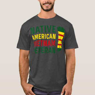 Camiseta Native American Vietnam Veteran