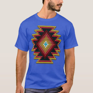 Camiseta Native AmericanStyle Fiery Sunburst