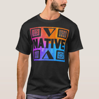 CAMISETA NATIVE NATIVE AMERICAN FELIZ AMERICANOS NATIVOS DA