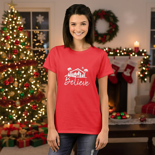 Camiseta Natividade Crença