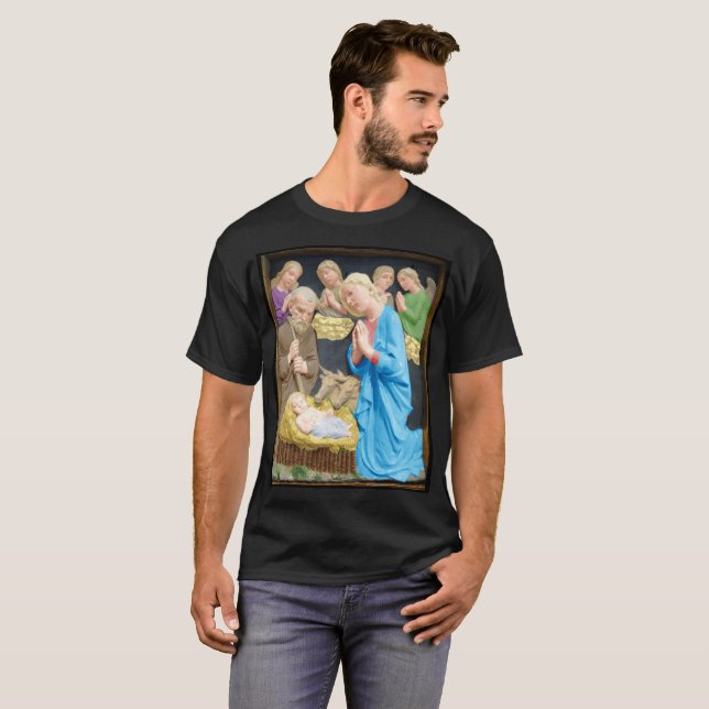 Camiseta NATIVITY Luca Della Robbia (Frente Completa)