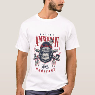 Camiseta nativo americano