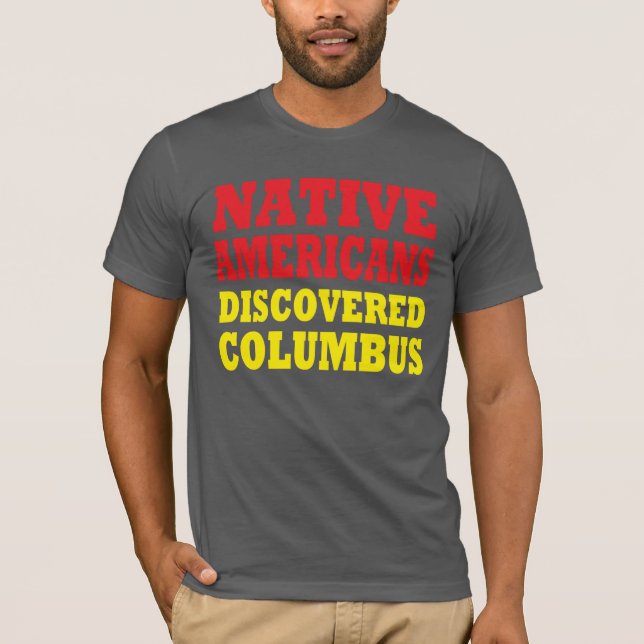 Camiseta Nativo americano. (Frente)