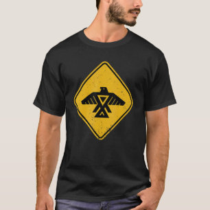 Camiseta Nativo Americano Para Homens Mulheres Vintage Thun