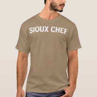 Camiseta Nativo Americano Sous Chef Line Cook Engraçado Coz