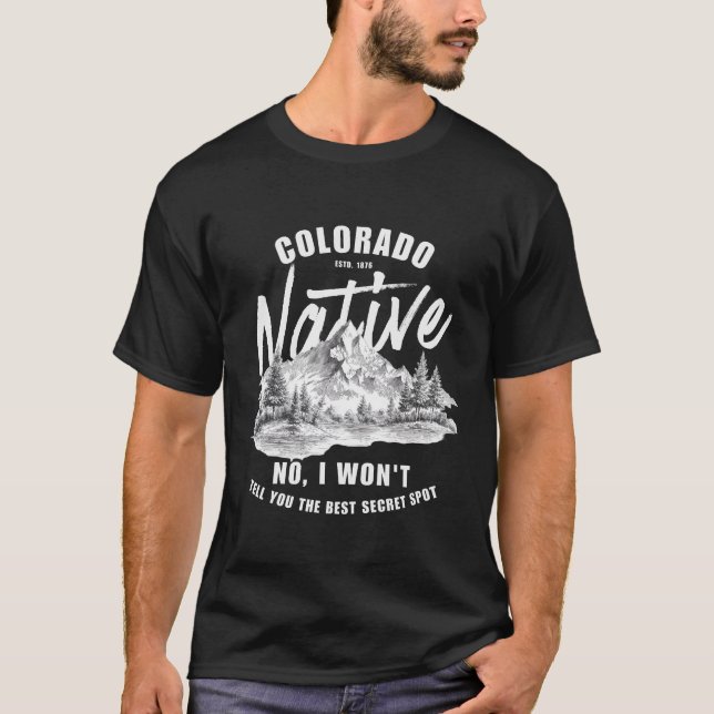 Camiseta Nativo do Colorado (Frente)