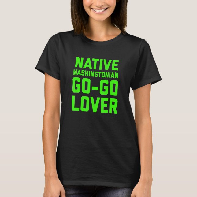 Camiseta Nativo Go Go de Washington (Frente)