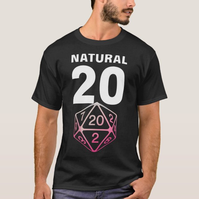 Camiseta Natural 20 (Frente)