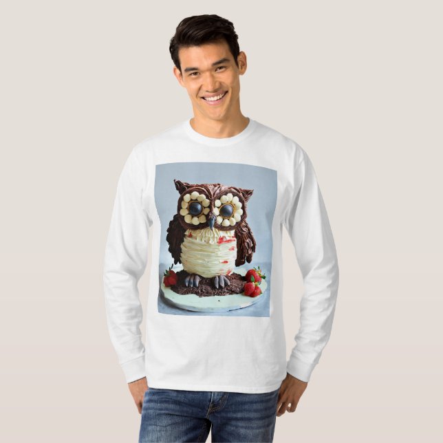 Camiseta Natural Owl (Frente Completa)