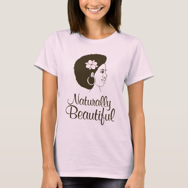 Camiseta Naturalmente Bonita (Frente)