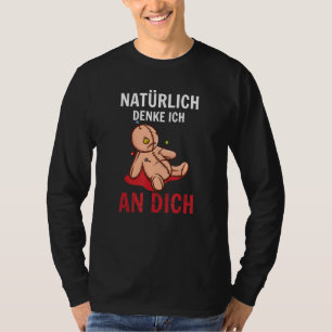 Camiseta Naturalmente, Eu Penso Em Você, Vodoo Doll Wudo Vo
