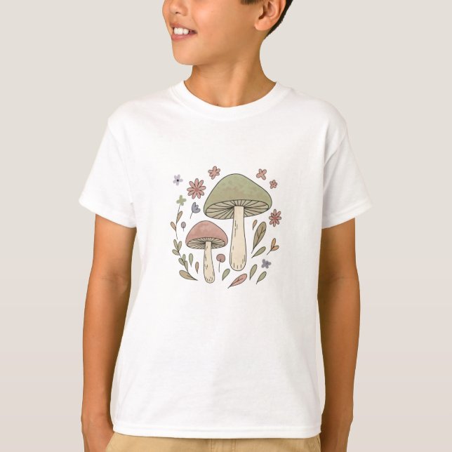 Camiseta Nature Adventure Fungi Graphic Cool (Frente)