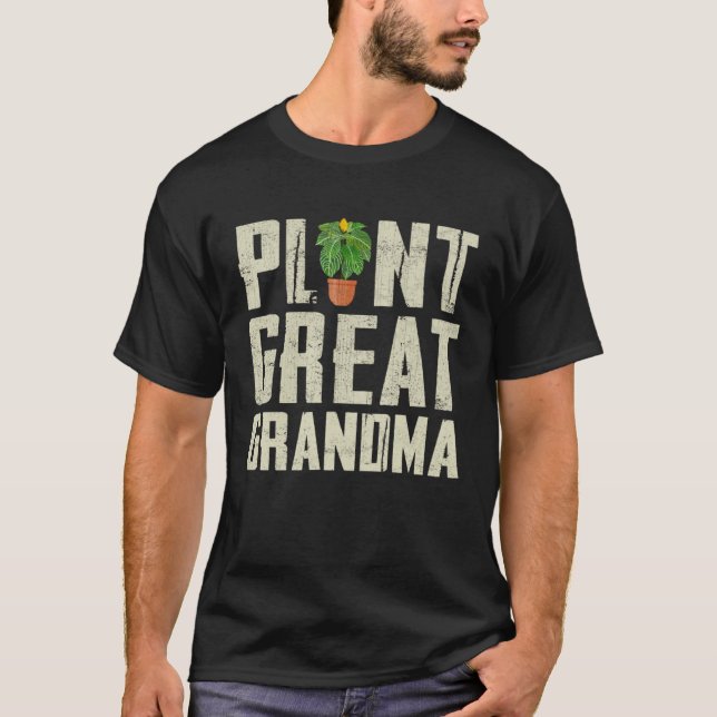 Camiseta Nature Botanical Gardener Plant Great Grandma Gard (Frente)