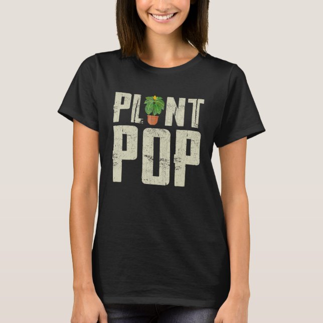 Camiseta Nature Botanical Gardener Plant Pop Gardening (Frente)