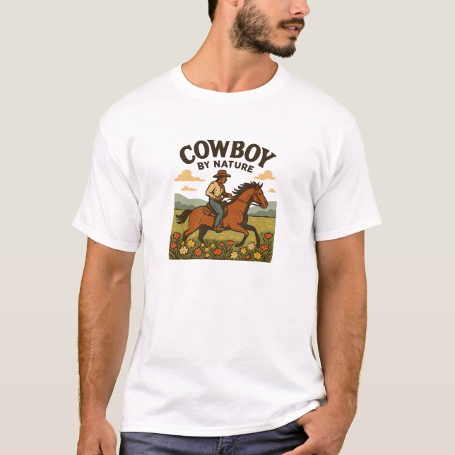 Camiseta Nature Cowboy Wildflower Graphic (Frente)