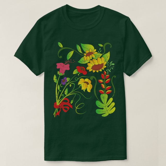 Camiseta Nature Garden Flowers Flor Floral Blossomo Botão (Frente do Design)