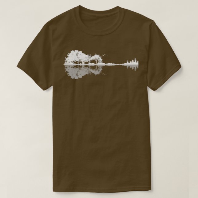 Camiseta Nature Guitar 7 (Frente do Design)
