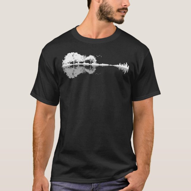 Camiseta Nature Guitar Classic T-Shirt (Frente)