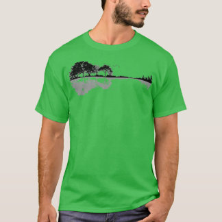 Camiseta Nature Guitar Shadow
