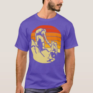 Camiseta Nature Hike Lover Outdoor Hiker Retro Hiperligação