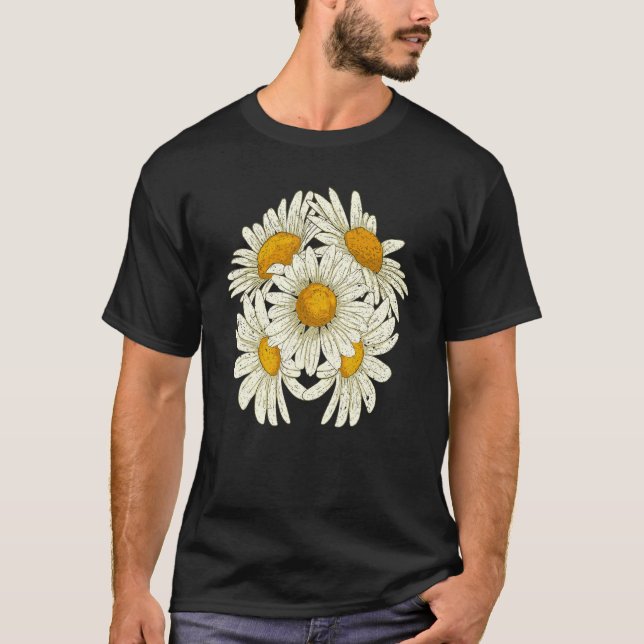 Camiseta Nature Jardim Botânico Flores Gardener Daisy Flo (Frente)
