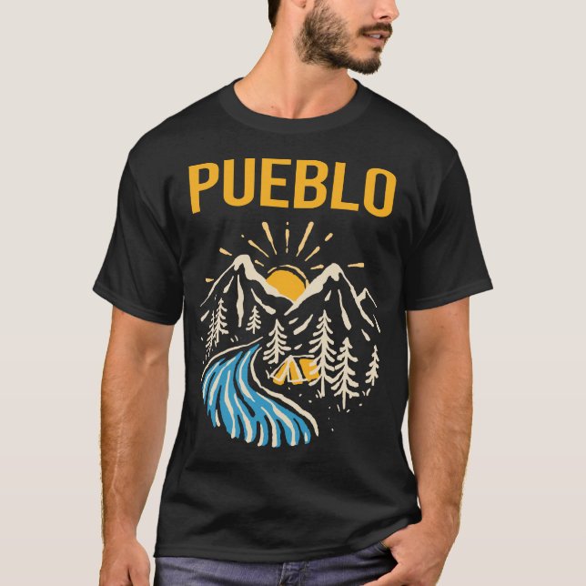 Camiseta Nature Landscape Pueblo (Frente)