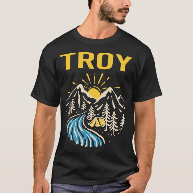 Camiseta Nature Landscape Troy (Frente)