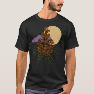 Camiseta Nature Lovers Outdoor Hiking Camping Forest Pineco