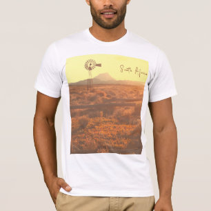 Camiseta Nature Mountain South Africa ZA Wind Pump