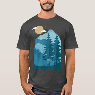 Camiseta Nature Outdoor Viagem de Caminho Externo Adventure