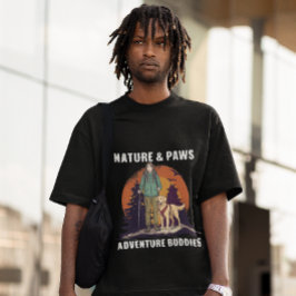 Camiseta Nature & Patas | Garota que Faz Trilhas & Retrieve