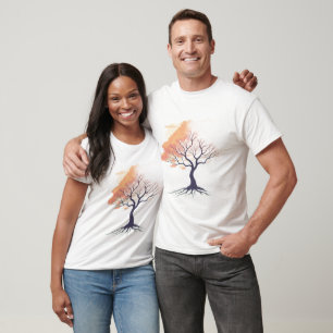 Camiseta Nature Sussurrante – Árvore Romântica Suave