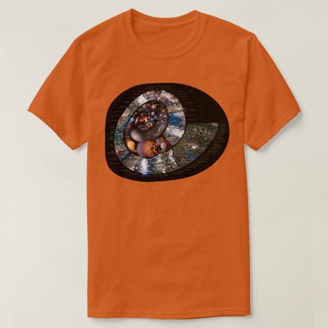 Camiseta Nature Timespiral (Frente do Design)