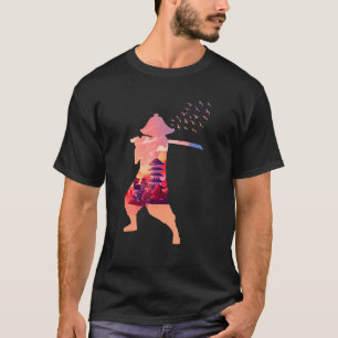 Camiseta Nature Traditional Warrior Samurai Japonês