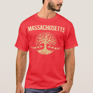 Camiseta Nature Tree Of Life State Massachusetts