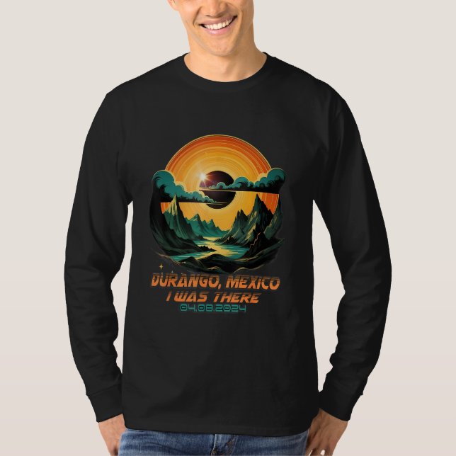 Camiseta Nature Wildlife Total Solar Eclipse 2024 Durango M (Frente)