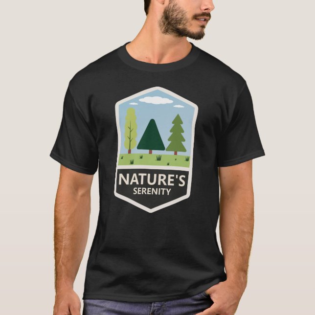 Camiseta Nature's Serenity (Frente)
