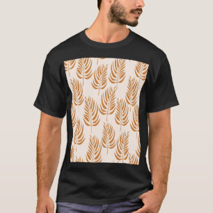 Camiseta Natureza abstrato, Padrão Mínimo Sem Olhos.