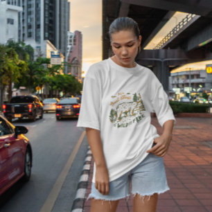 Camiseta Natureza Animal Do Urso Selvagem