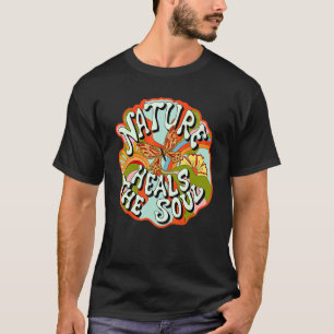 Camiseta Natureza Curva A Alma Retroativa 80s 90s Estilo Hi