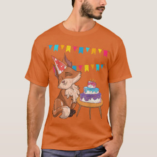 Camiseta Natureza da Festa de aniversário de Amante de os a
