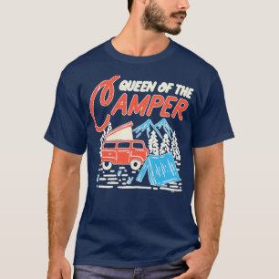Camiseta Natureza Da Natureza Selvagem Rainha Da Campa