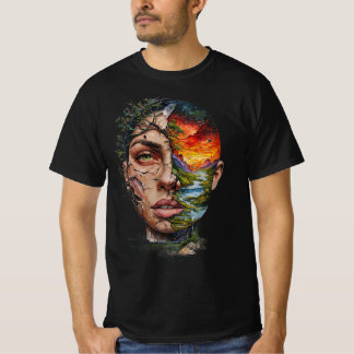 Camiseta "Natureza Dentro Dela"