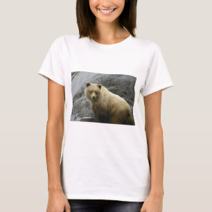 Camiseta Natureza do destino dos animais de Alaska do urso