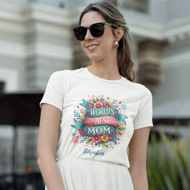Camiseta Natureza do dia de as mães Amplia Personalizada Fl (Criador carregado)