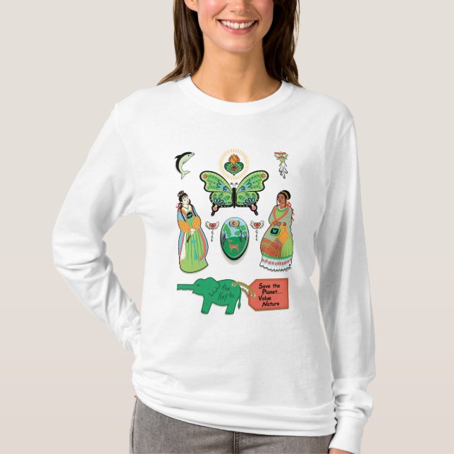 Camiseta Natureza do valor (Frente)