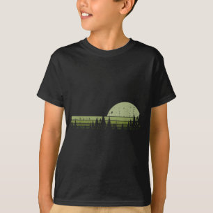 Camiseta Natureza Floresta ao Ar Livre Árvores Vida Selvage