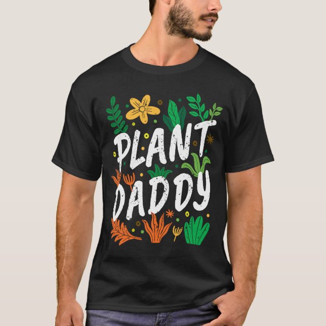 Camiseta Natureza Flower Botânica Pai interior de Gardeni (Frente)